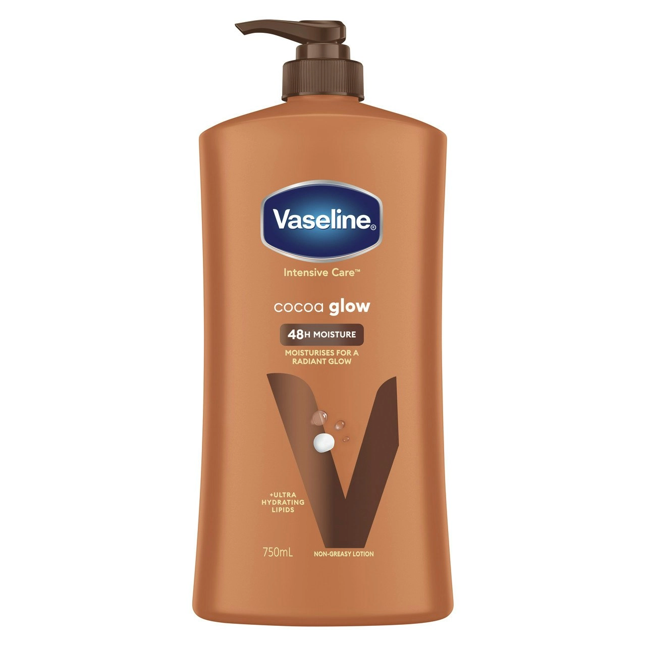 Vaseline Intensive Care Body Lotion Cocoa Glow 750 ml