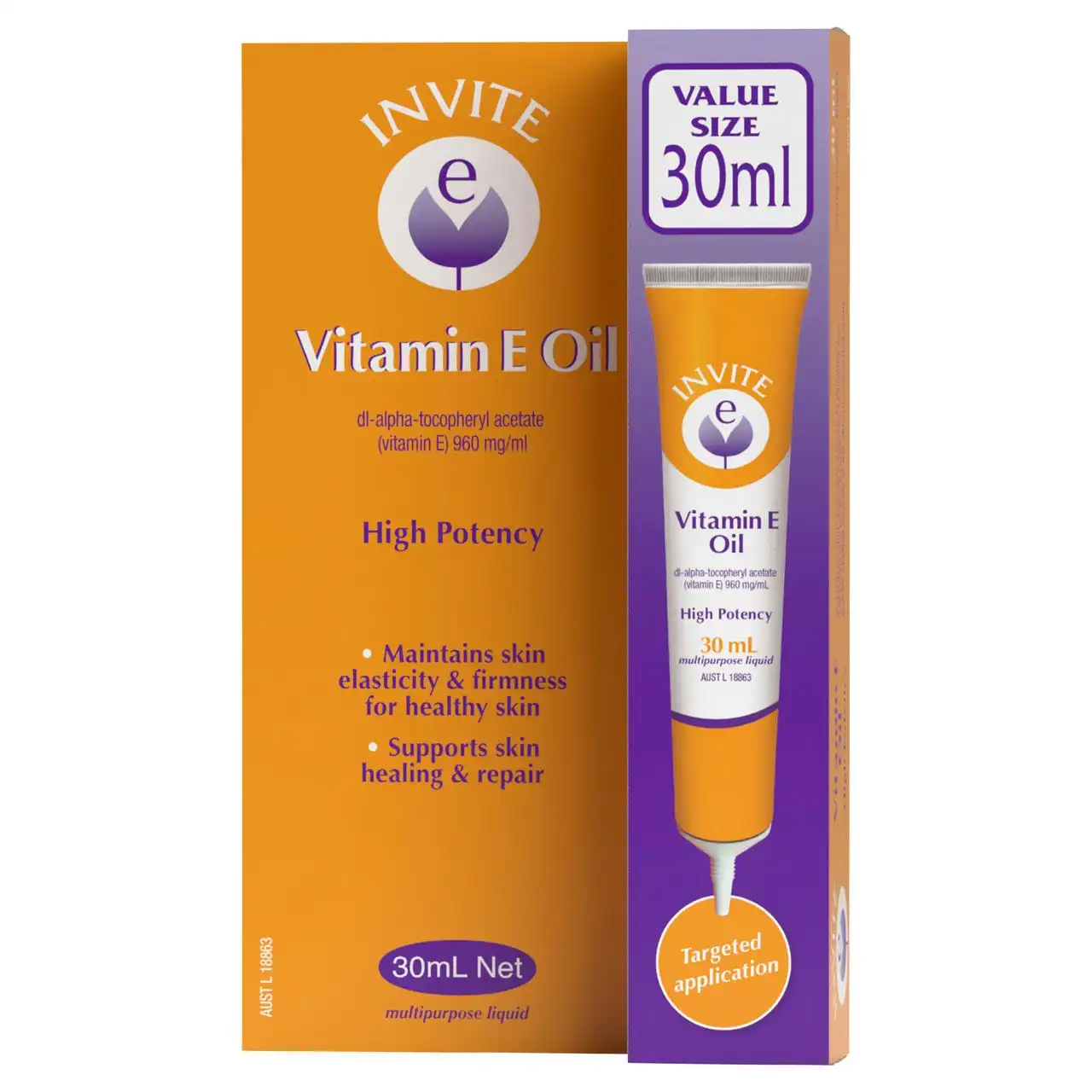 Invite E Vitamin E Oil 30mL