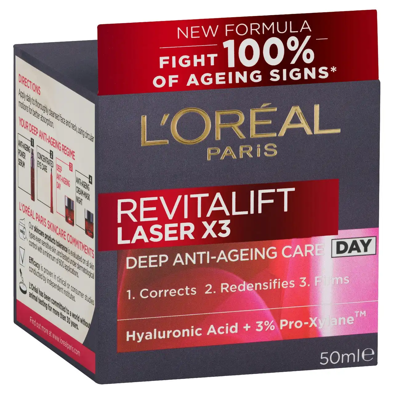 L'Or al Paris Revitalift Laser X3 Anti-Ageing Day Cream 50ml