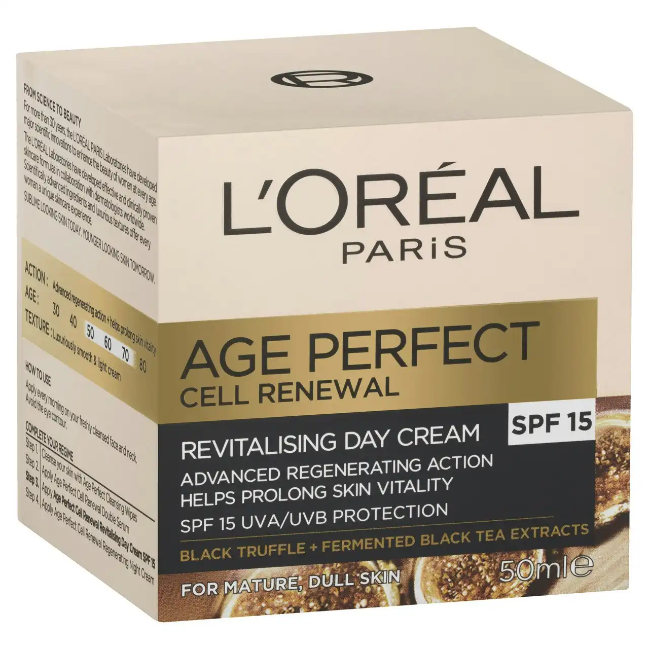 L'Or al Paris Age Perfect Cell Renewal Revitalising SPF15 Day Cream