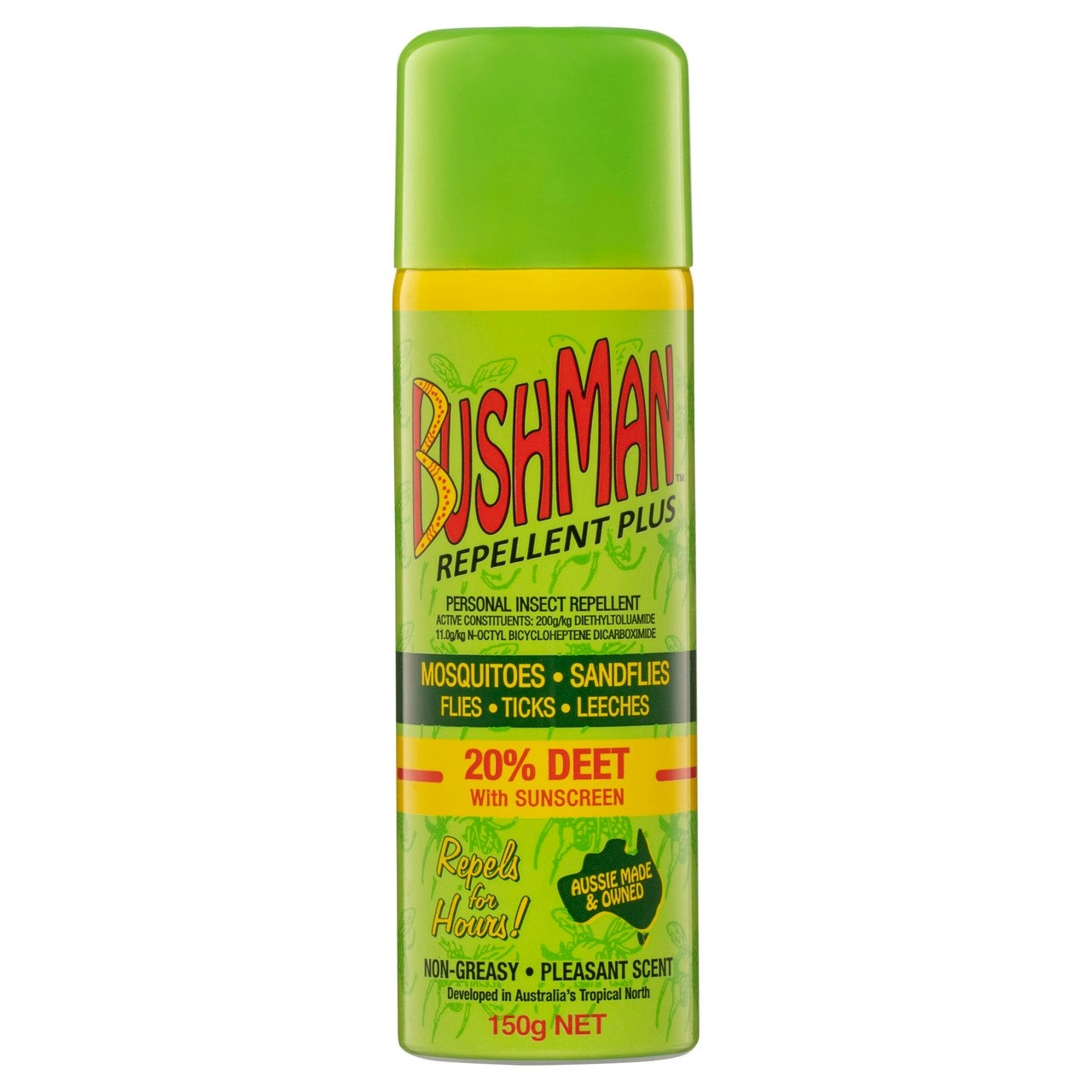 Bushman Repellent Plus 20% DEET with Sunscreen 150g