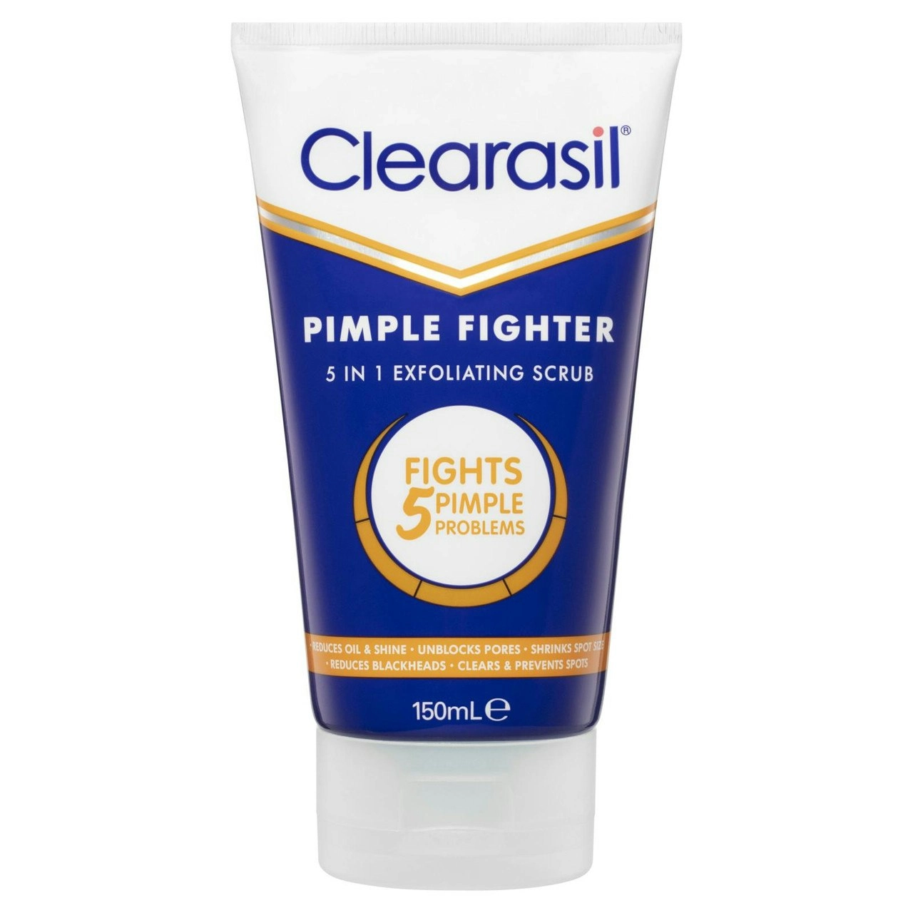 Clearasil Pimple Fighter 5 in 1 Scrub 150mL