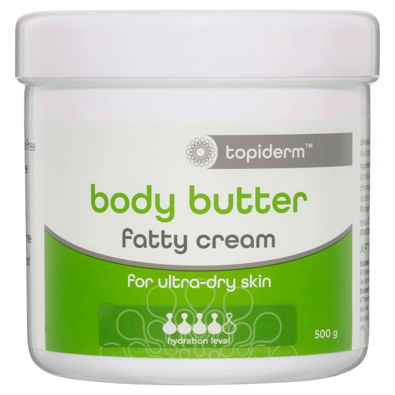 Topiderm(R) Body Butter Fatty Cream 500g