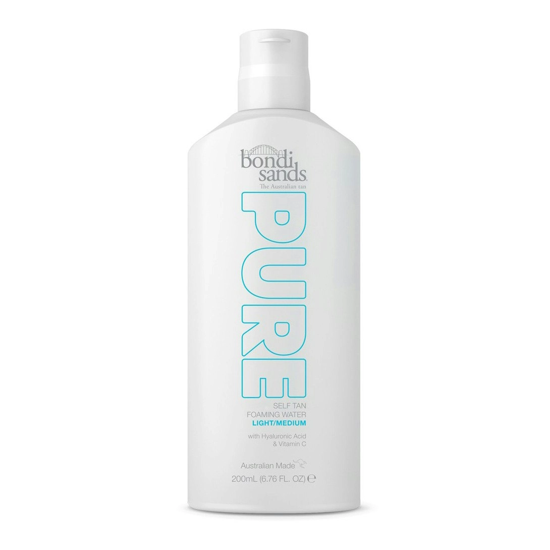 Bondi Sands PURE Light/Medium Self Tan Foaming Water 200ml