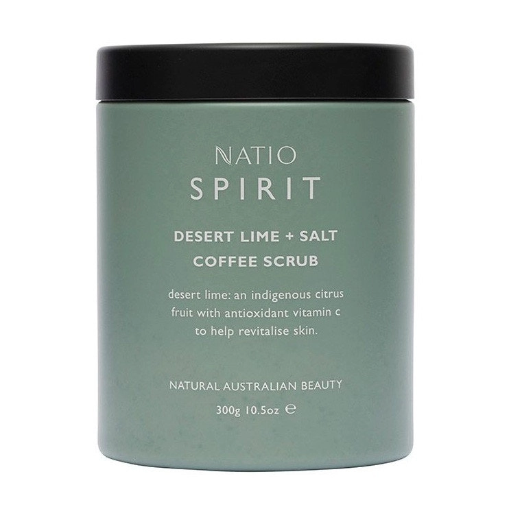 Natio Spirit Desert Lime + Salt Coffee Scrub 300g