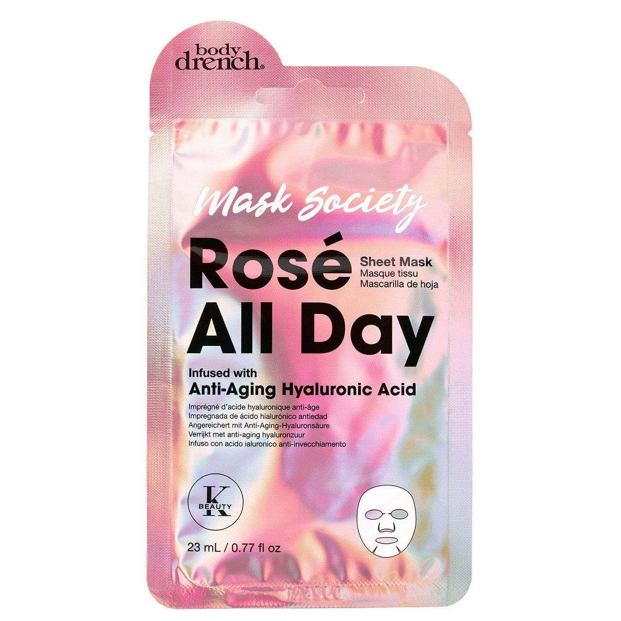 Mask Society Rose All Day Sheet Mask 23ml