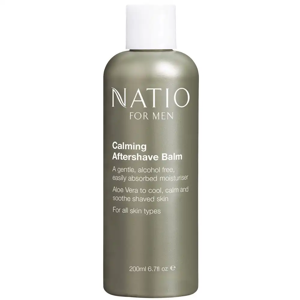 Natio For Men Calming Aftershave Balm 200ml