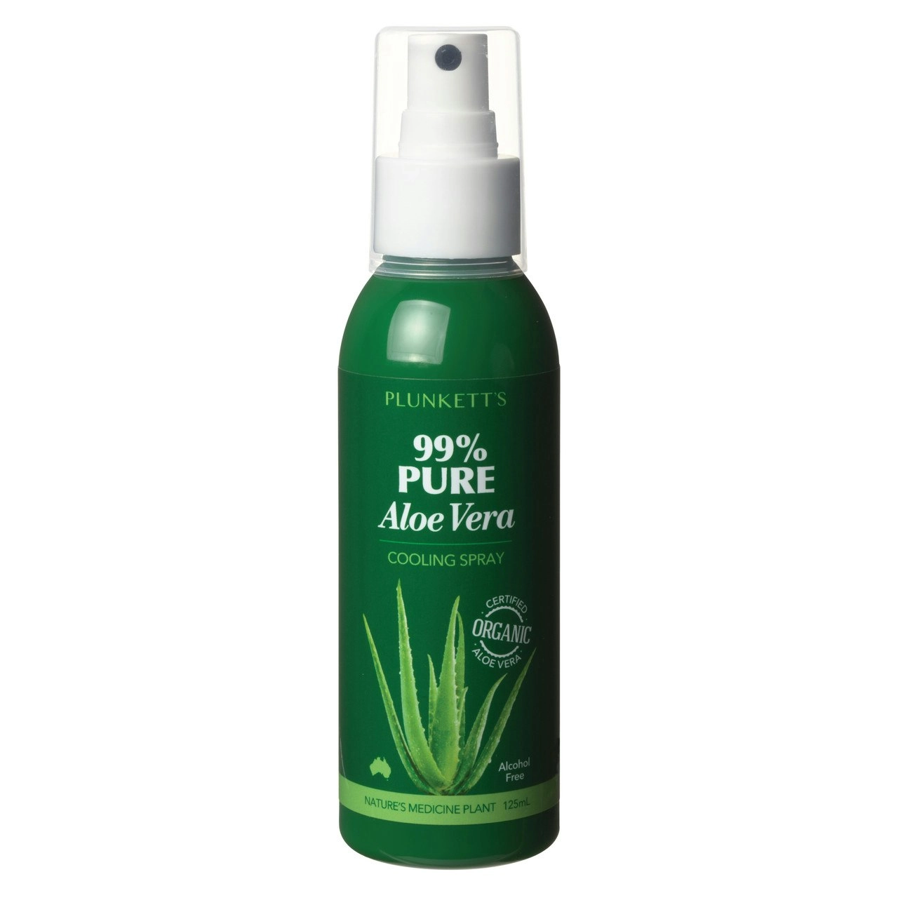 Plunkett's 99% Pure Aloe Vera Cooling Spray 125mL