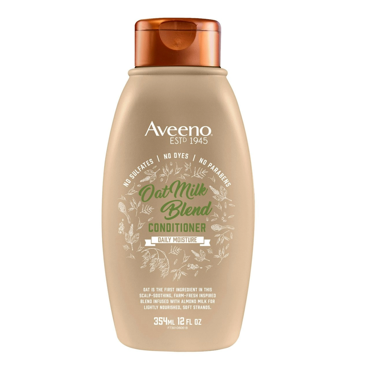 Aveeno Daily Moisture Oat Milk Blend Conditioner For Scalp Soothing & Gentle Cleansing 354mL