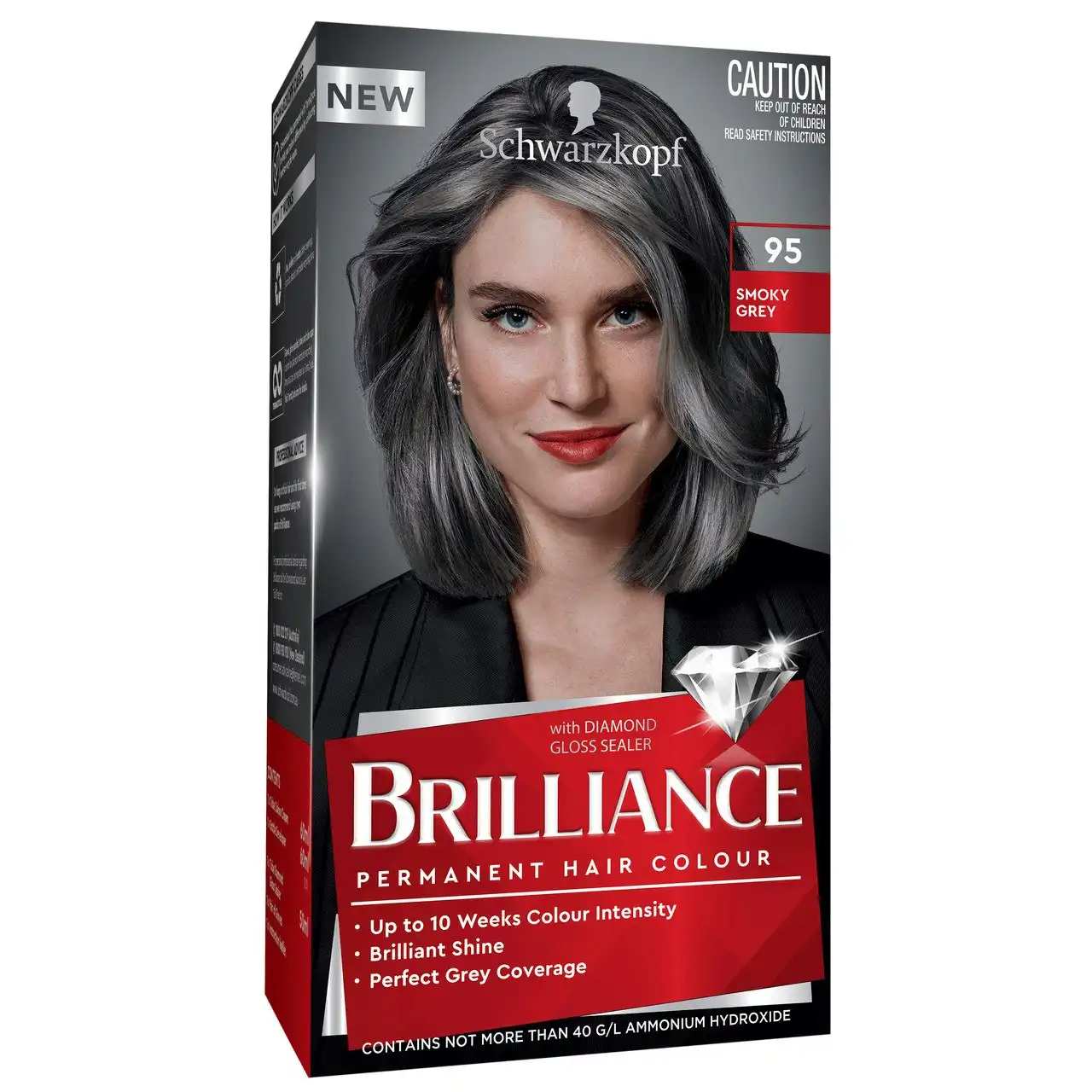 Schwarzkopf Brilliance 95 Smoky Grey