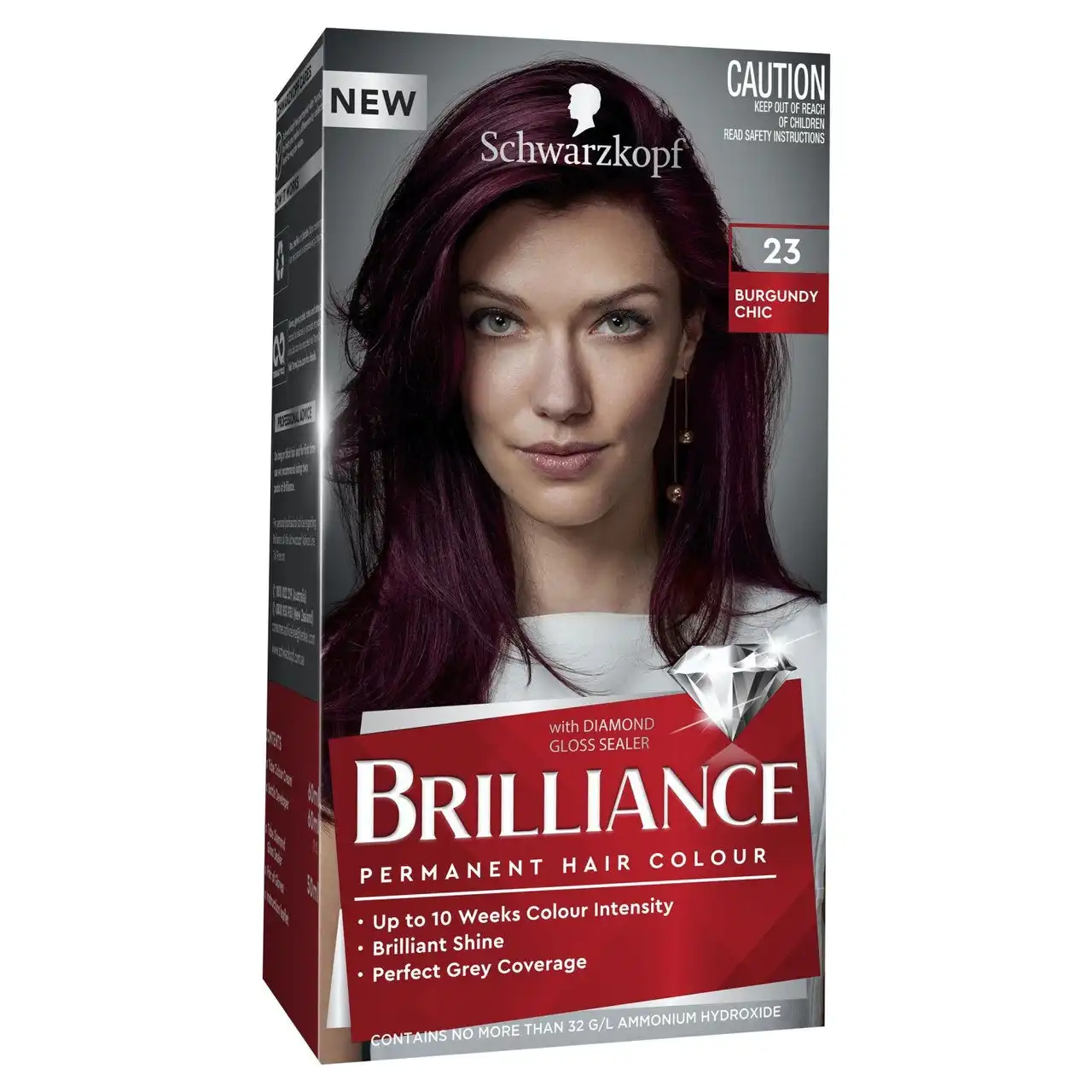 Schwarzkopf Brilliance 23 Burgundy Chic