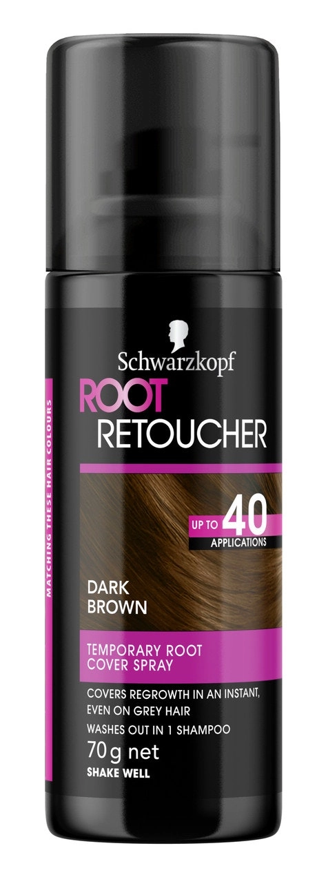 Schwarzkopf Root Retouch Temporary Root Cover Spray - Dark Brown