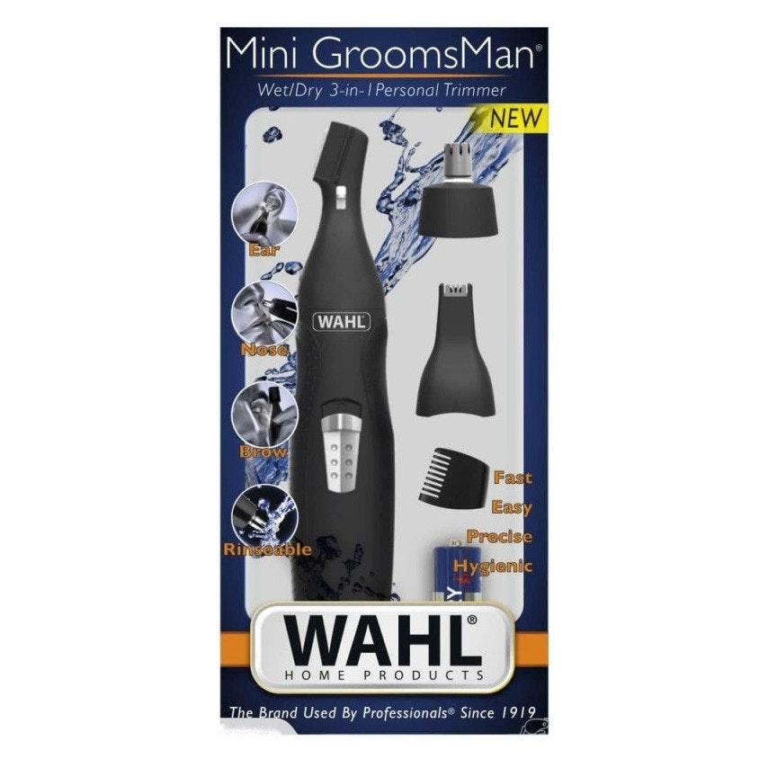 Wahl Mini Groomsman Wet/Dry 3 in 1 Personal Trimmer