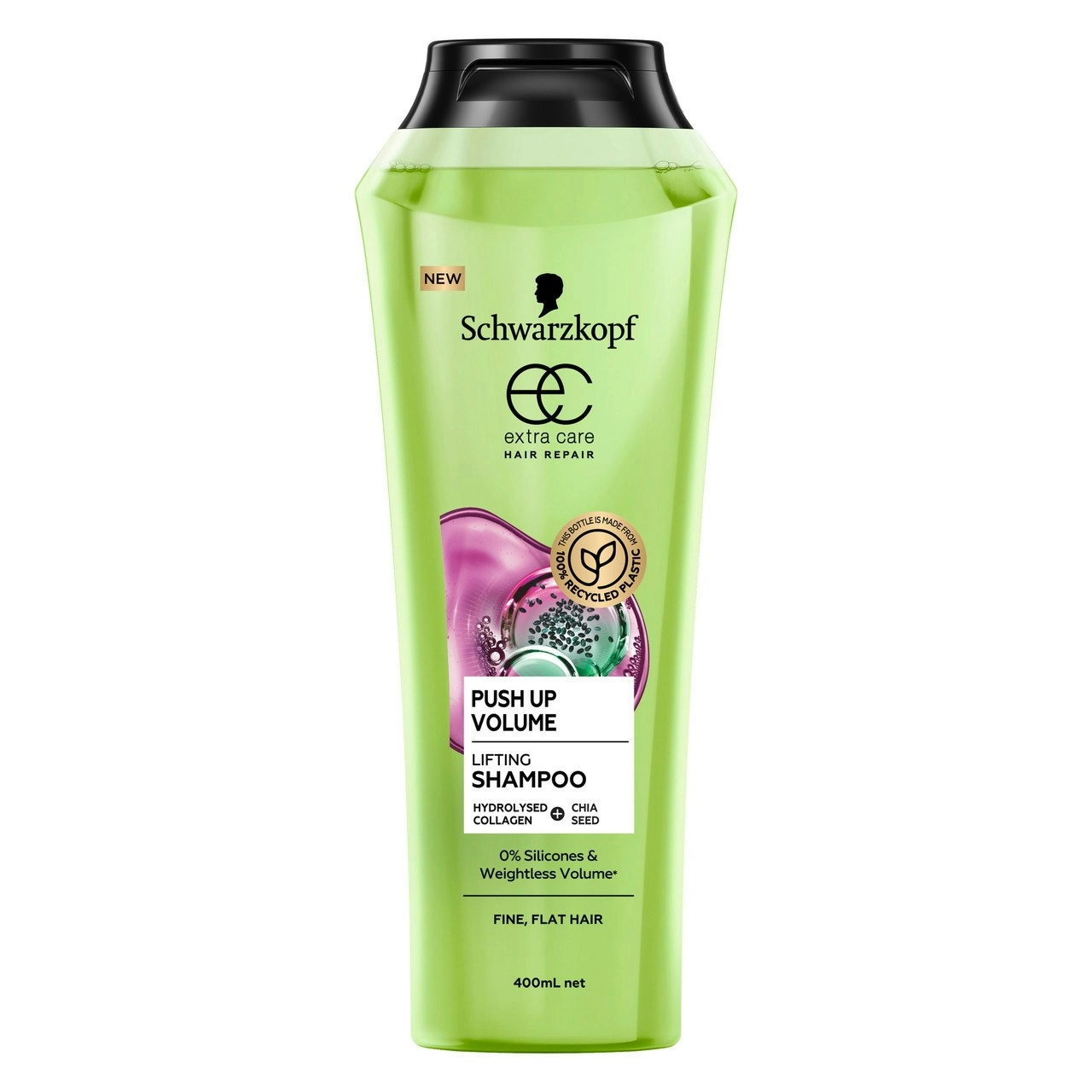 Schwarzkopf Extra Care Push Up Volume Lifting Shampoo 400mL