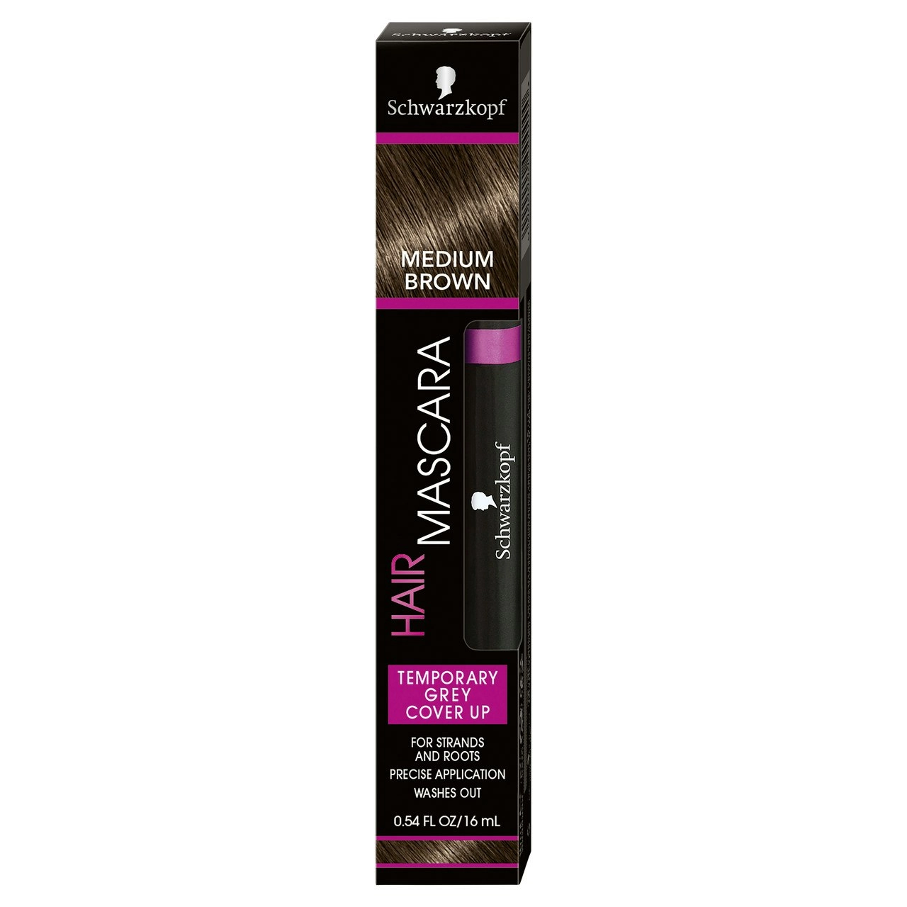 Schwarzkopf Hair Mascara Medium Brown 16mL