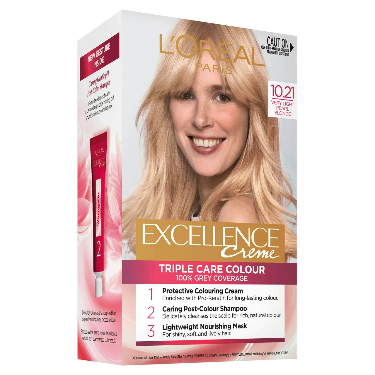 L'Oreal Excellence Creme Colour 10.21 Lightest Pearl Blonde