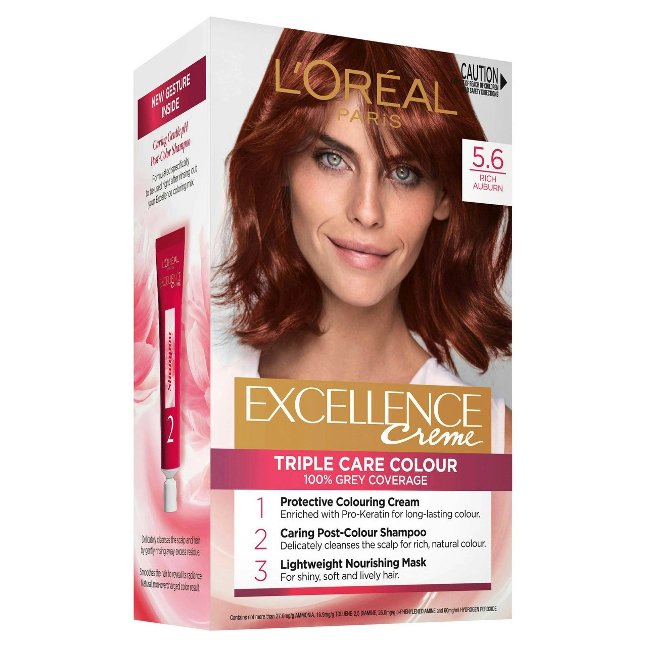 L'Oreal Excellence Creme Colour 5.6 Rich Auburn