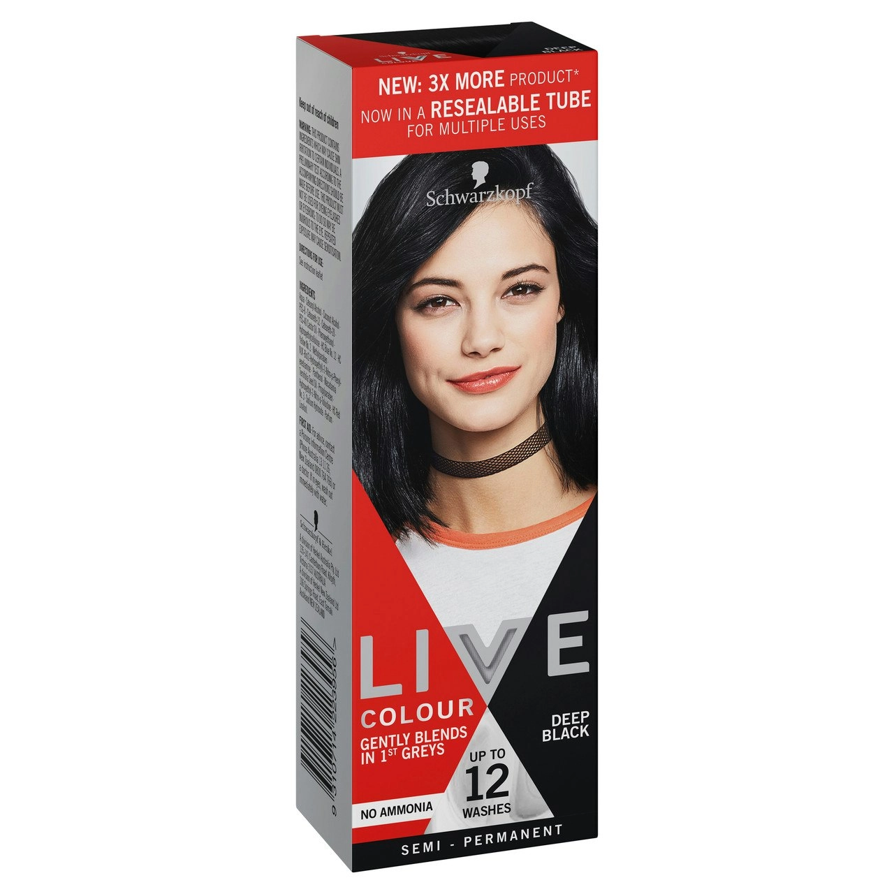 Schwarzkopf Live Colour Deep Black 75mL