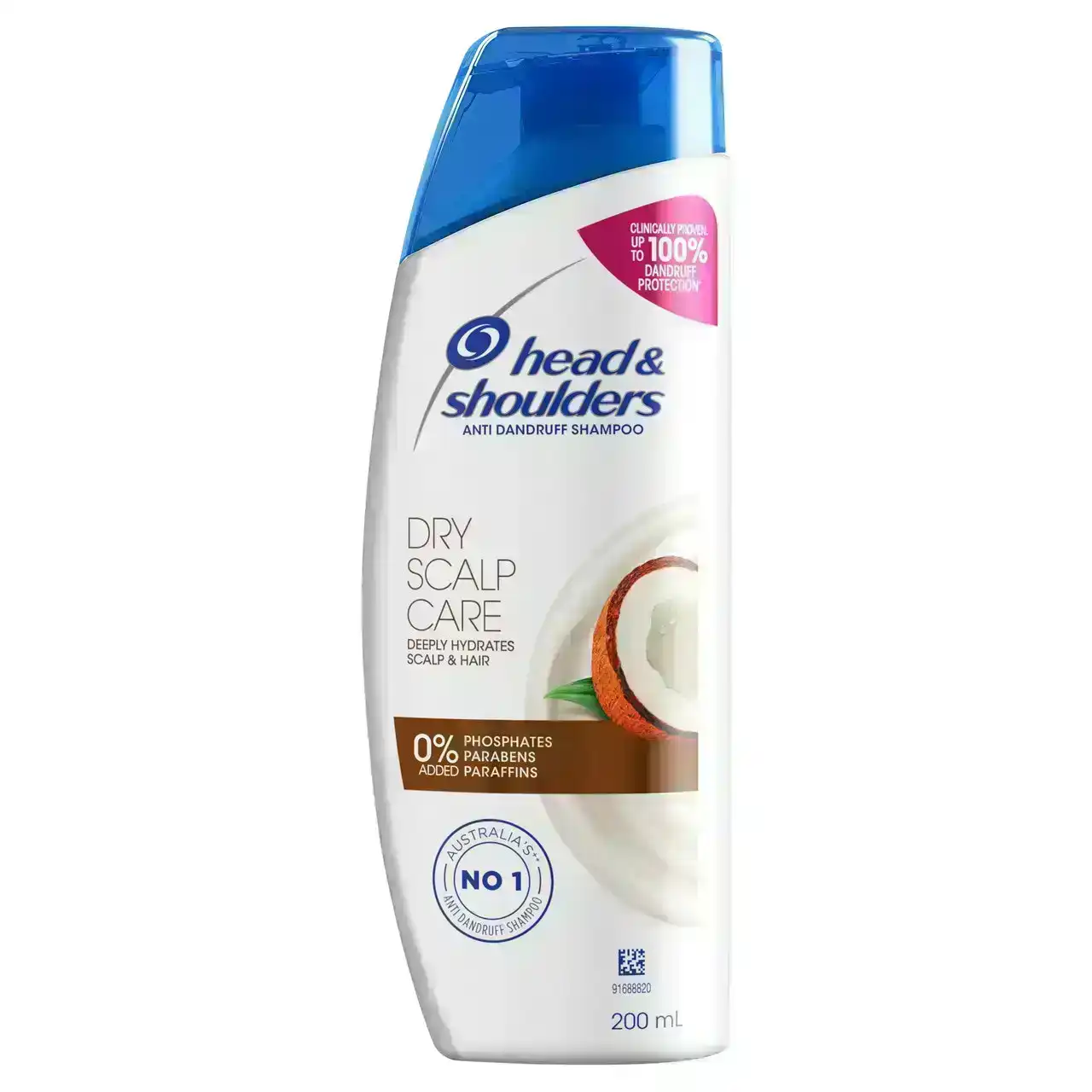 Head & Shoulders Dry Scalp Care Anti Dandruff Shampoo with Coconut Oil for Dry Scalp 200 ml