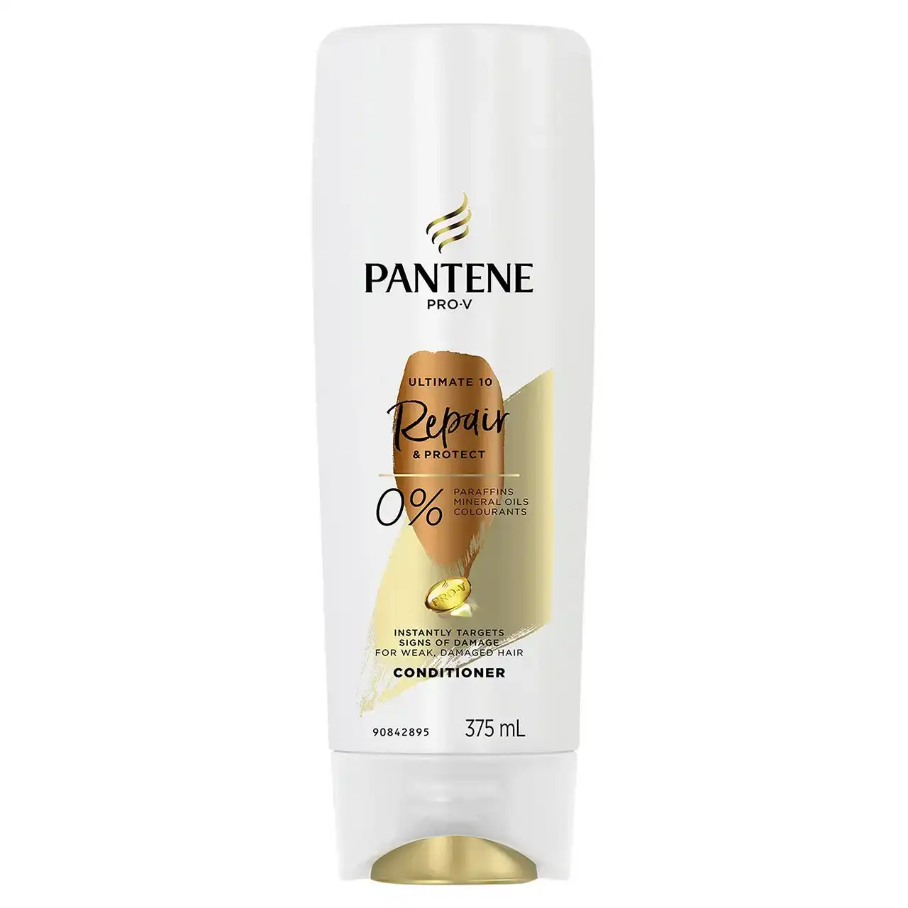 Pantene Pro-V Ultimate 10 Repair &amp; Protect Conditioner: Stengthening Conditioner for Damaged Hair 375 ml
