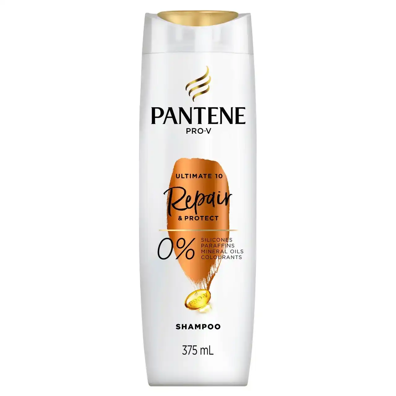 Pantene Pro-V Ultimate 10 Repair &amp; Protect Shampoo: Stengthening Shampoo for Damaged Hair 375 ml