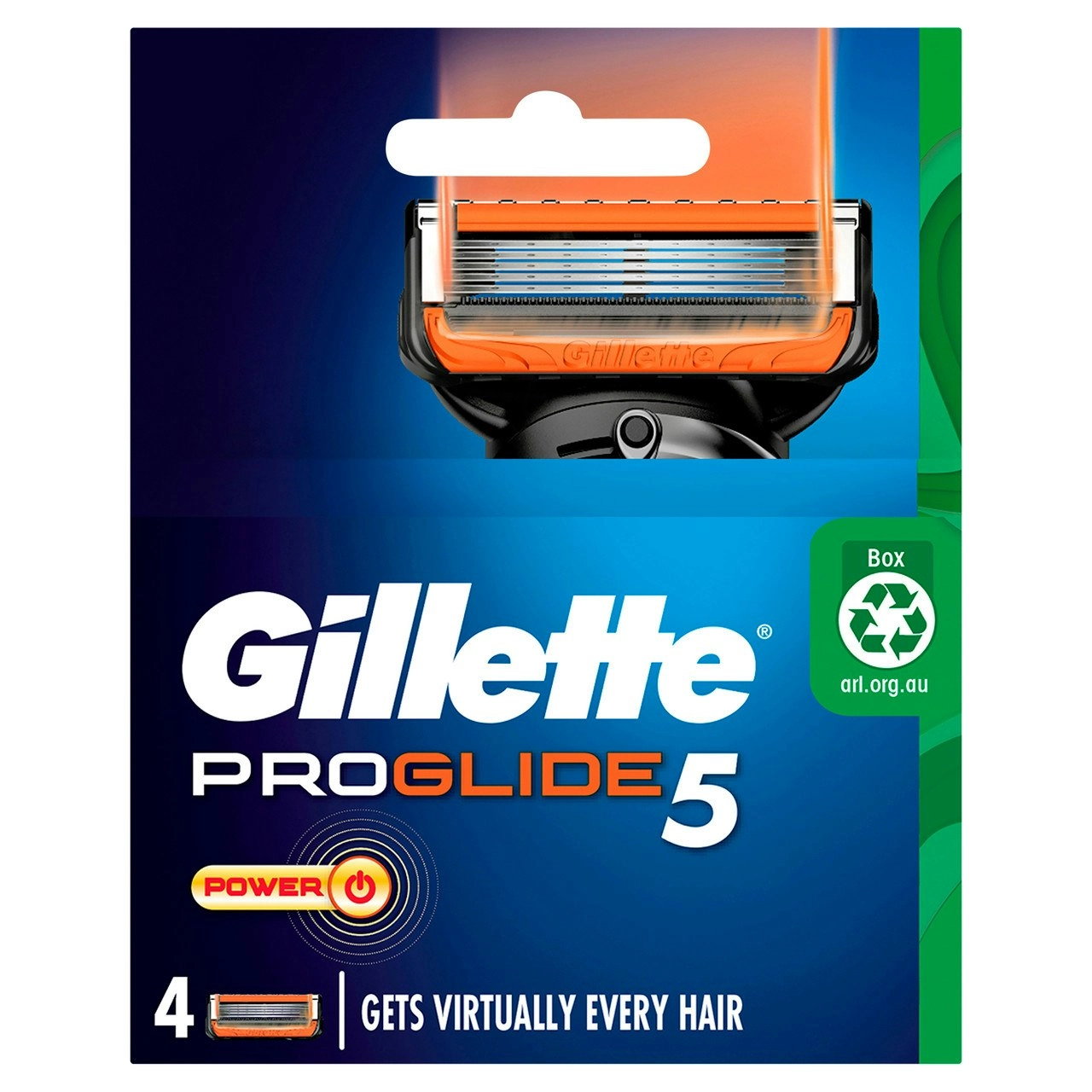 Gillette ProGlide 5 Power Razor Blades cartridges 4 count, Shave Care