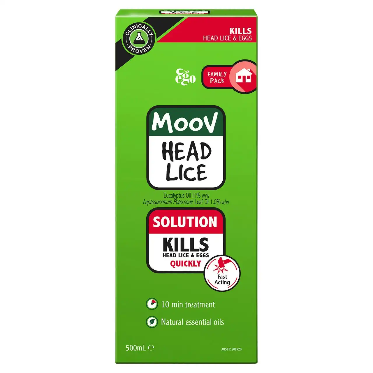 MOOV Head Lice Solution 500ml