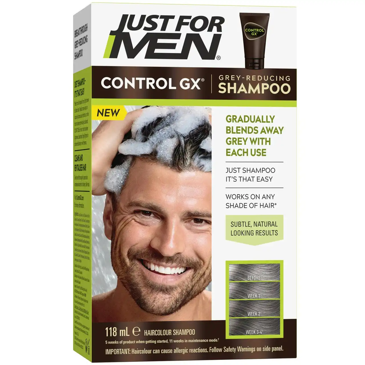 Just For Men ControlGX GryReduce S/poo 118ml