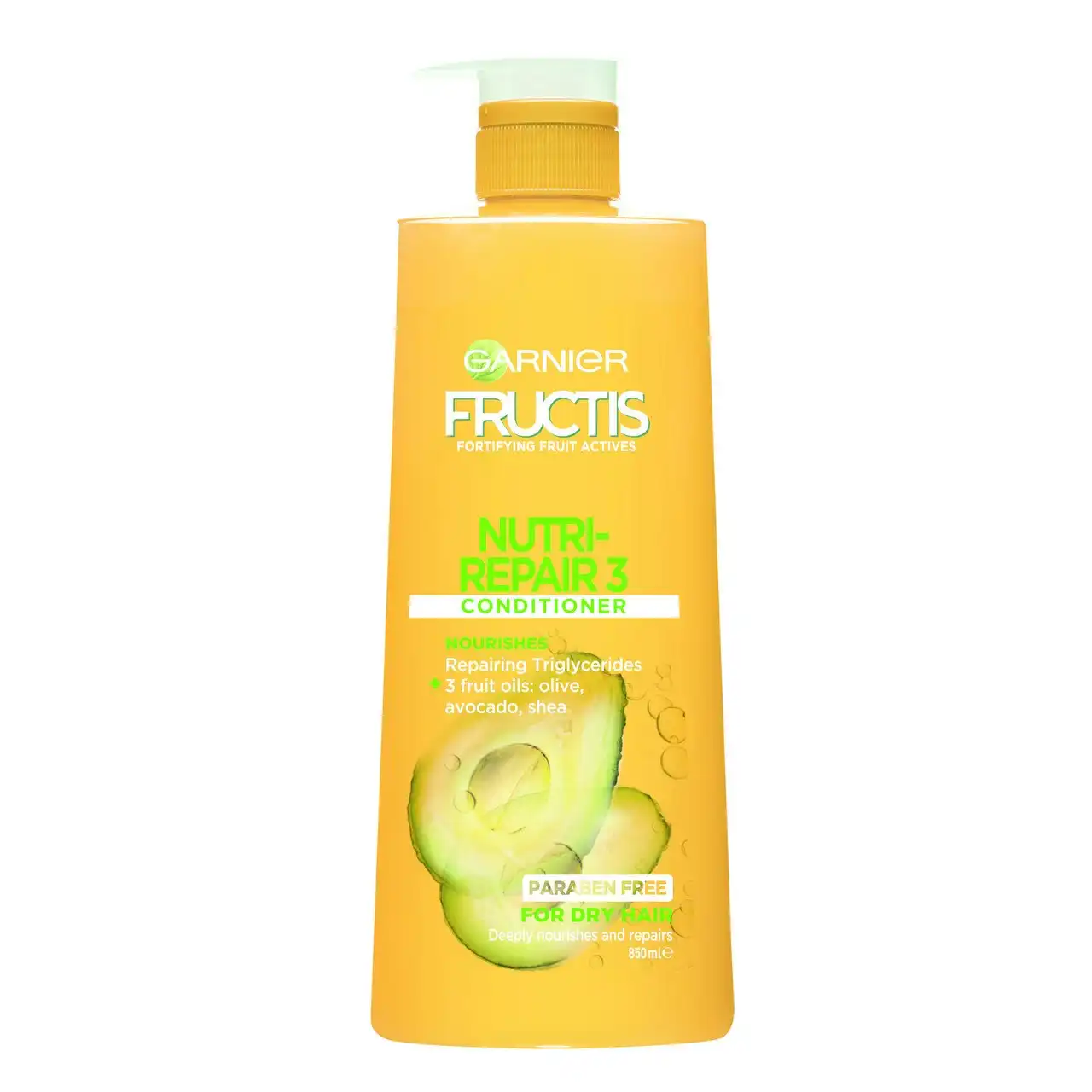 Garnier Fructis Nutri-Repair 3 Conditioner 850ml for Dry Hair