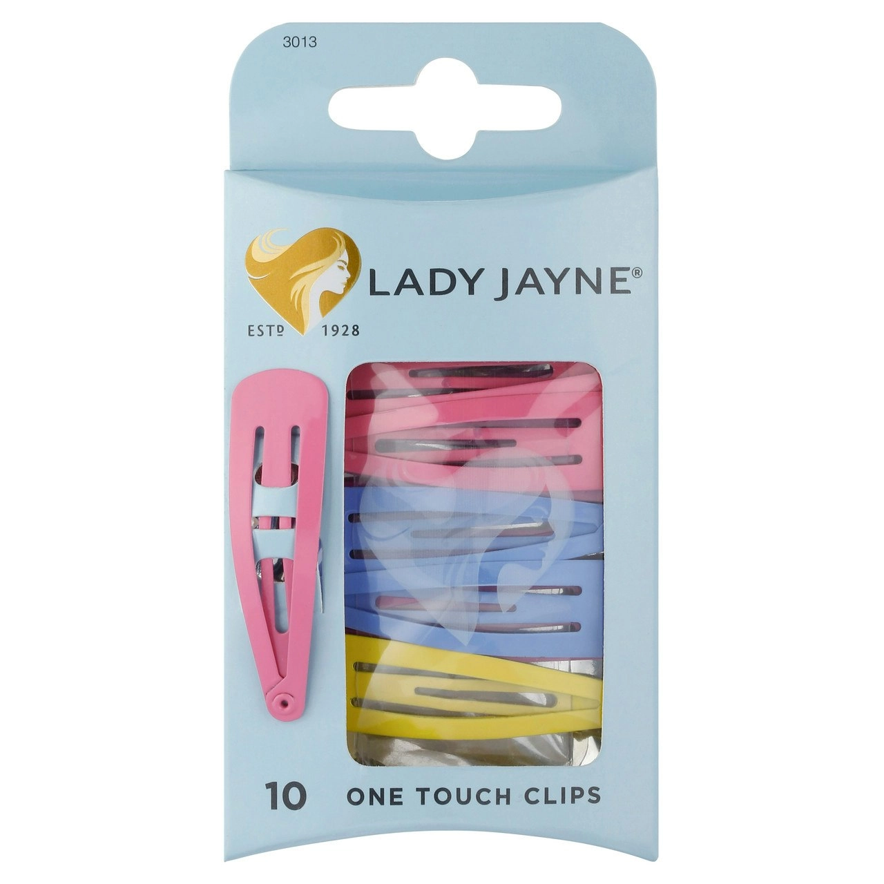 Lady Jayne One Touch Clips 10 pack