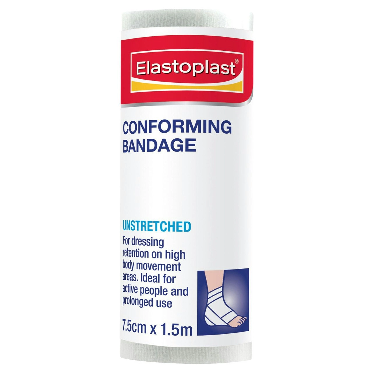 Elastoplast Bandage Conforming Unstretched 7.5cm x 1.5m