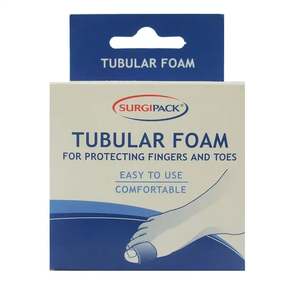 SurgiPack Tubular Foam For Protecting Fingers & Toes Medium (21MMx25)