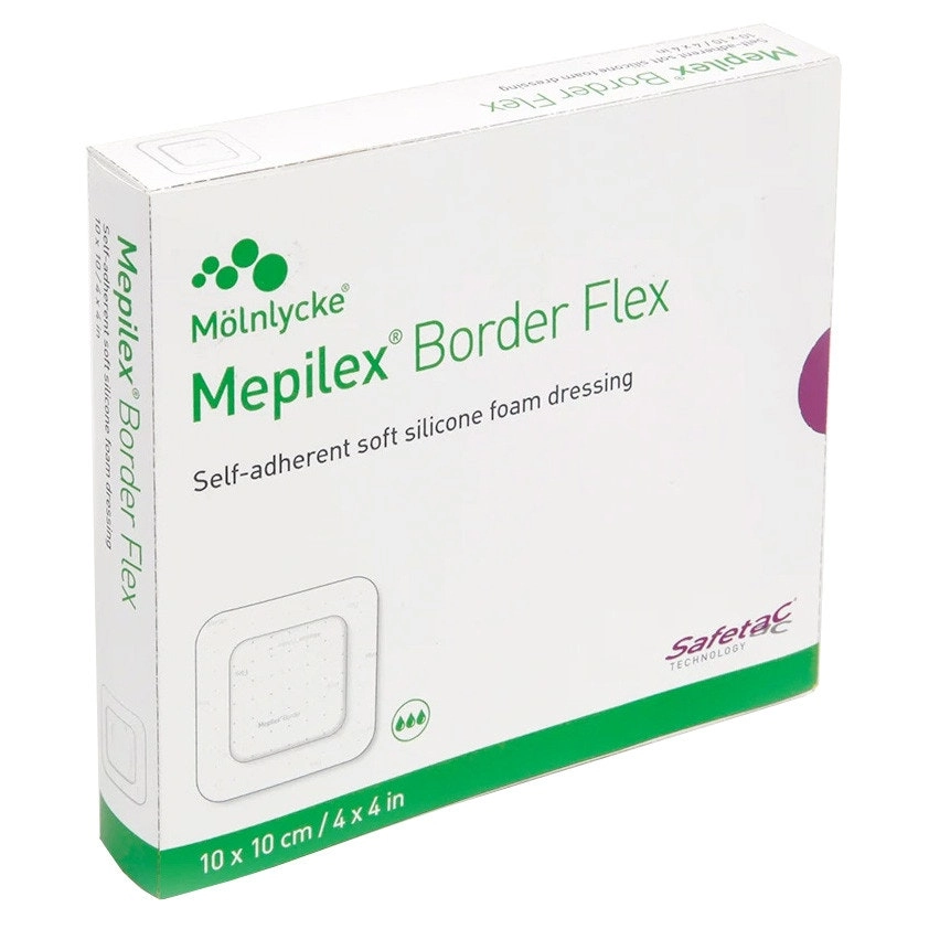 Mepilex Border Flex 10 x 10 cm 595311 - Single Dressing