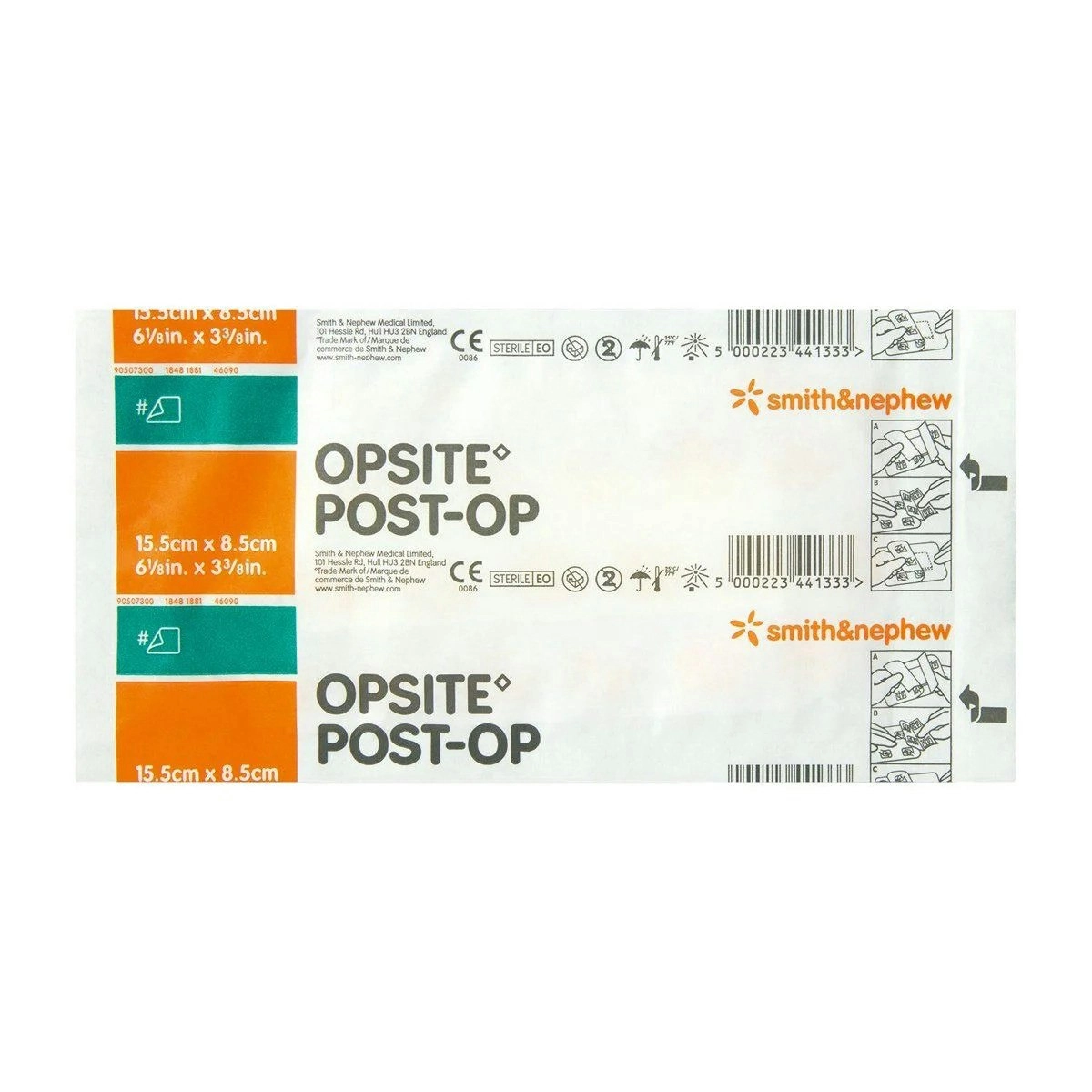 OPSITE POST-OP 15.5cm x 8.5cm SINGLE