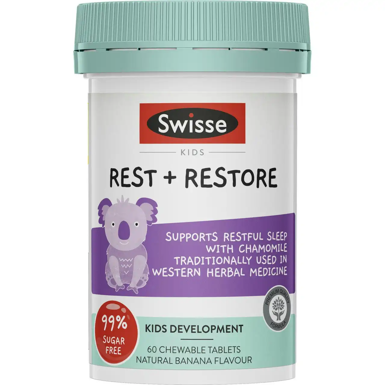 Swisse Kids Rest + Restore 60 Tablets