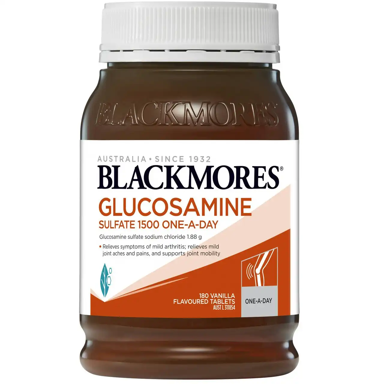 Blackmores Glucosamine Sulfate 1500 One-A-Day 180 Tablets