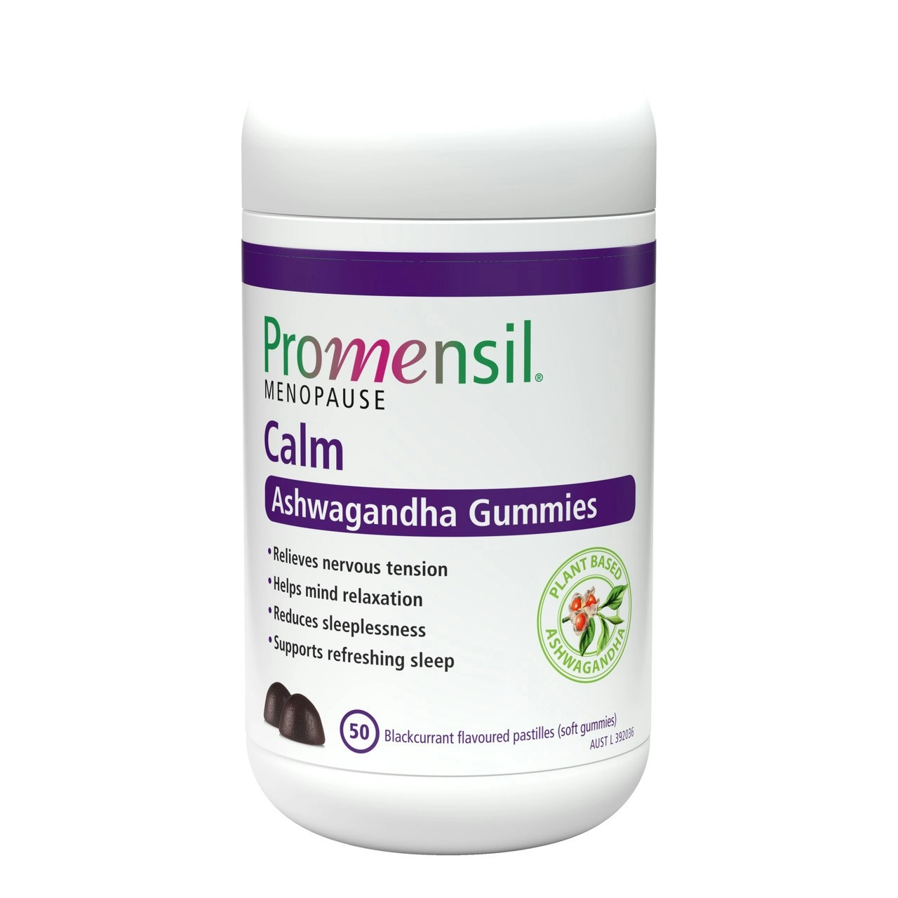 Promensil Menopause Calm Ashwagandha Gummies