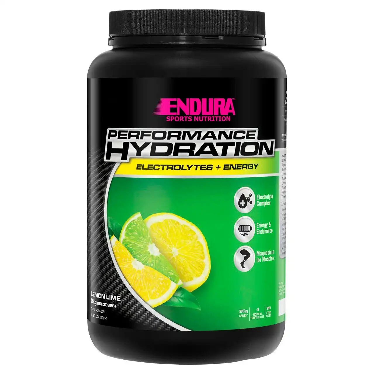 Endura Performance Hydration Lemon Lime 2kg