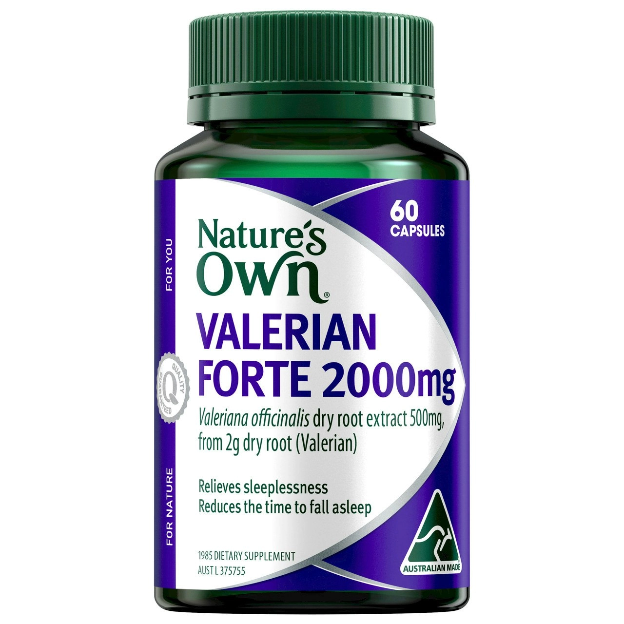 Nature's Own Valerian Forte 2000mg