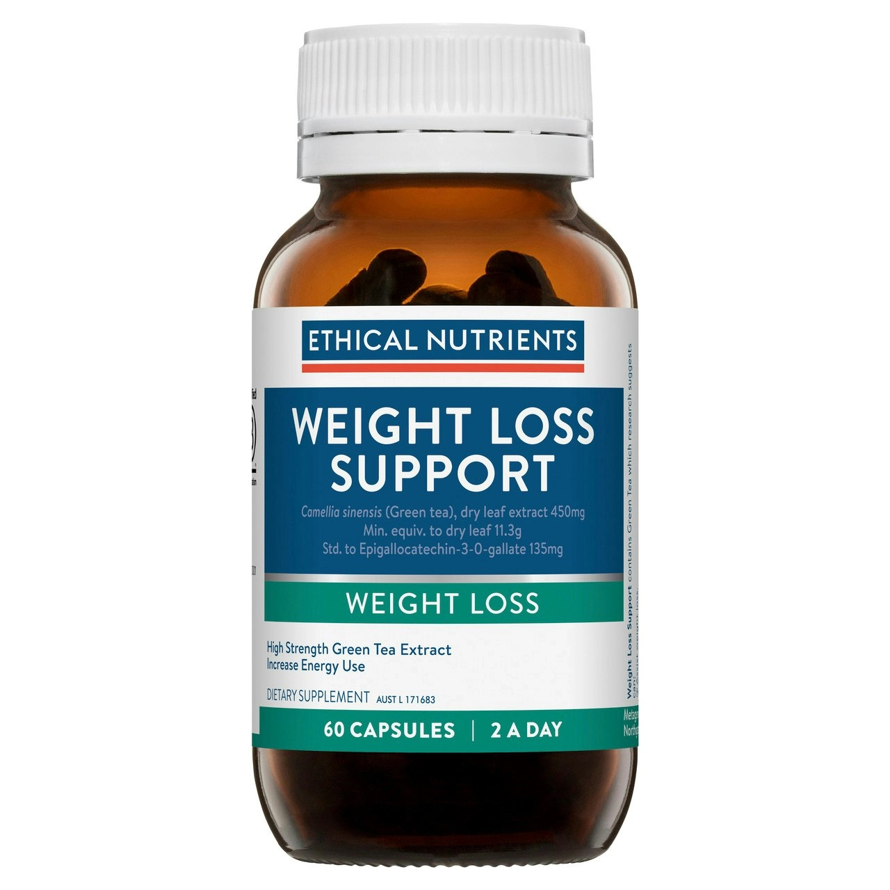 Ethical Nutrients Weight Loss Support 60 Capsules