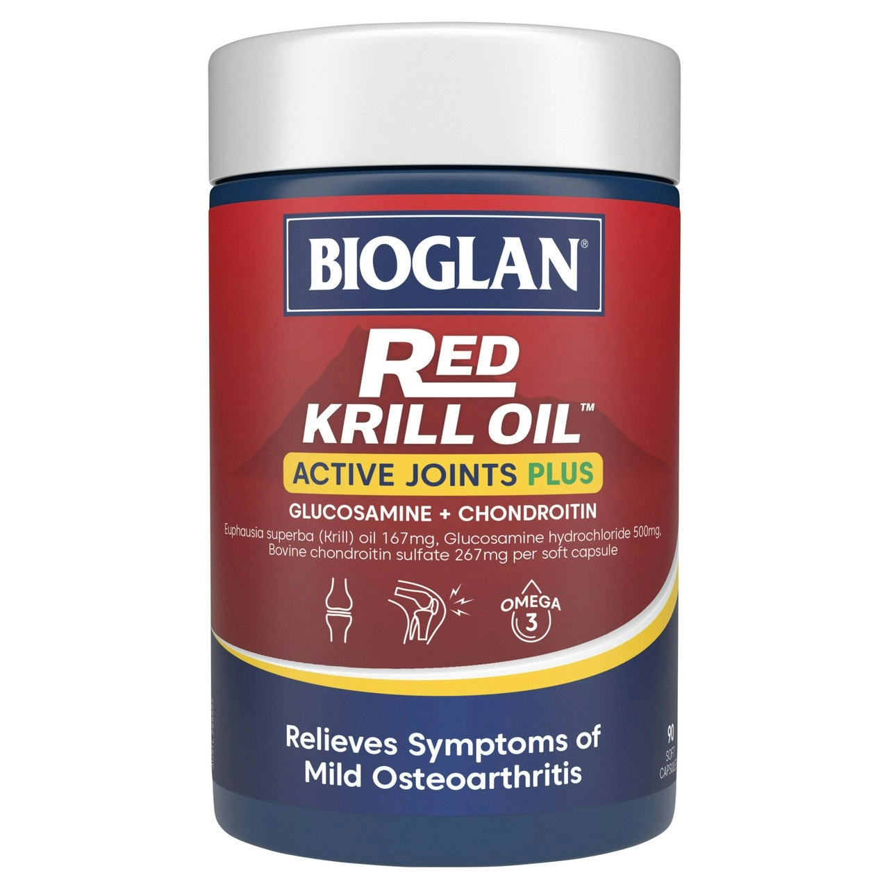 Bioglan Red Krill Oil Active Joints Plus 90s