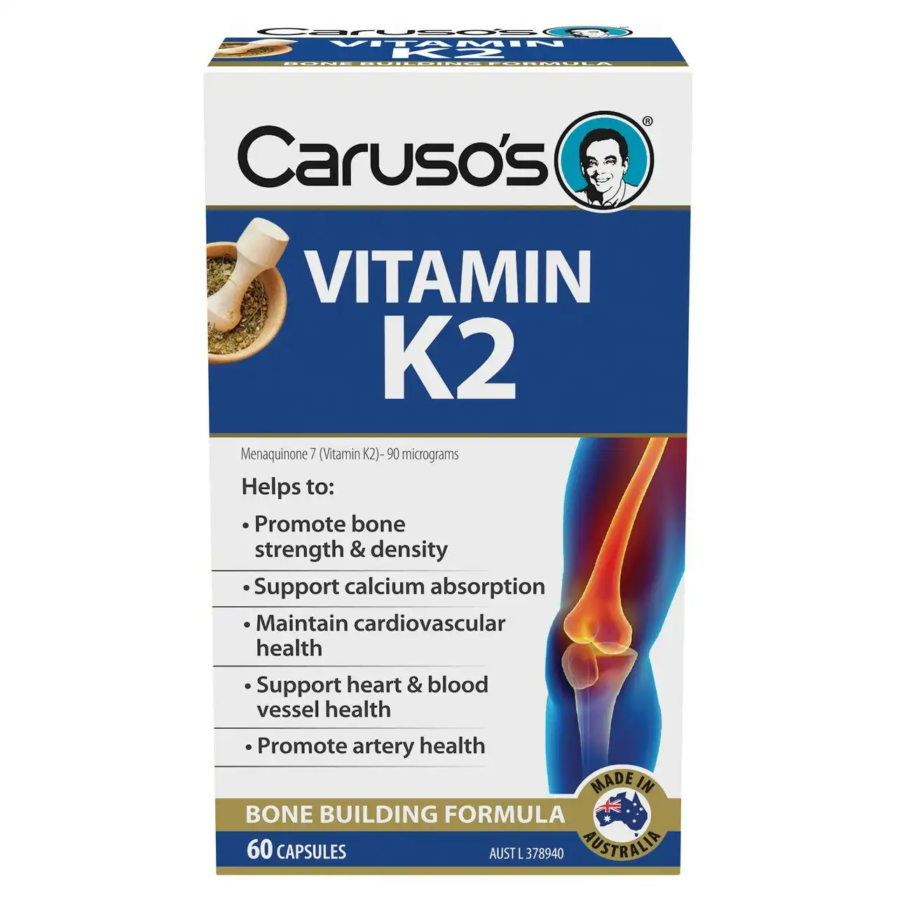 Caruso's Vitamin K2 60s