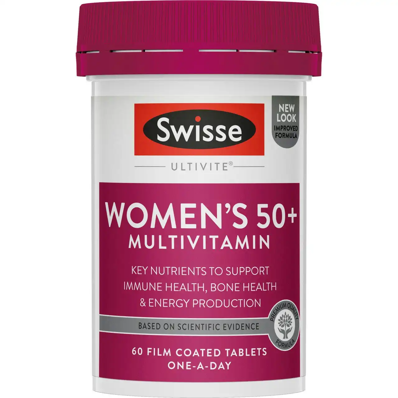 Swisse Ultivite Women's 50+ Multivitamin 60 Tablets