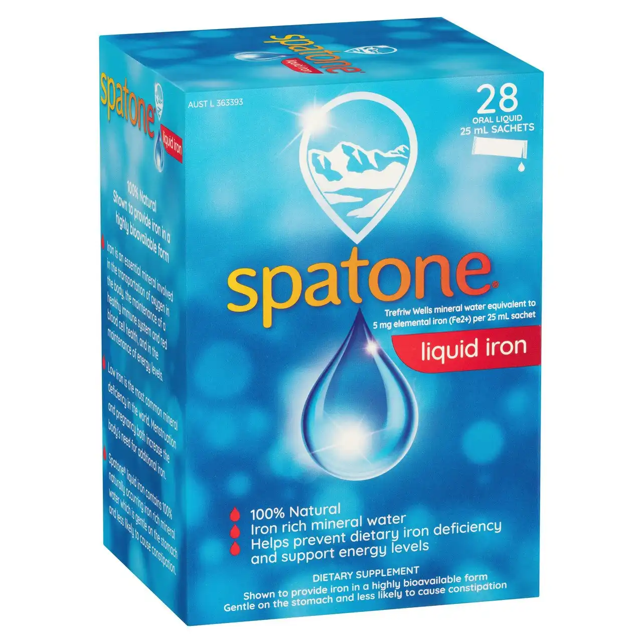 Spatone Liquid Iron 28 Sachets 25mL
