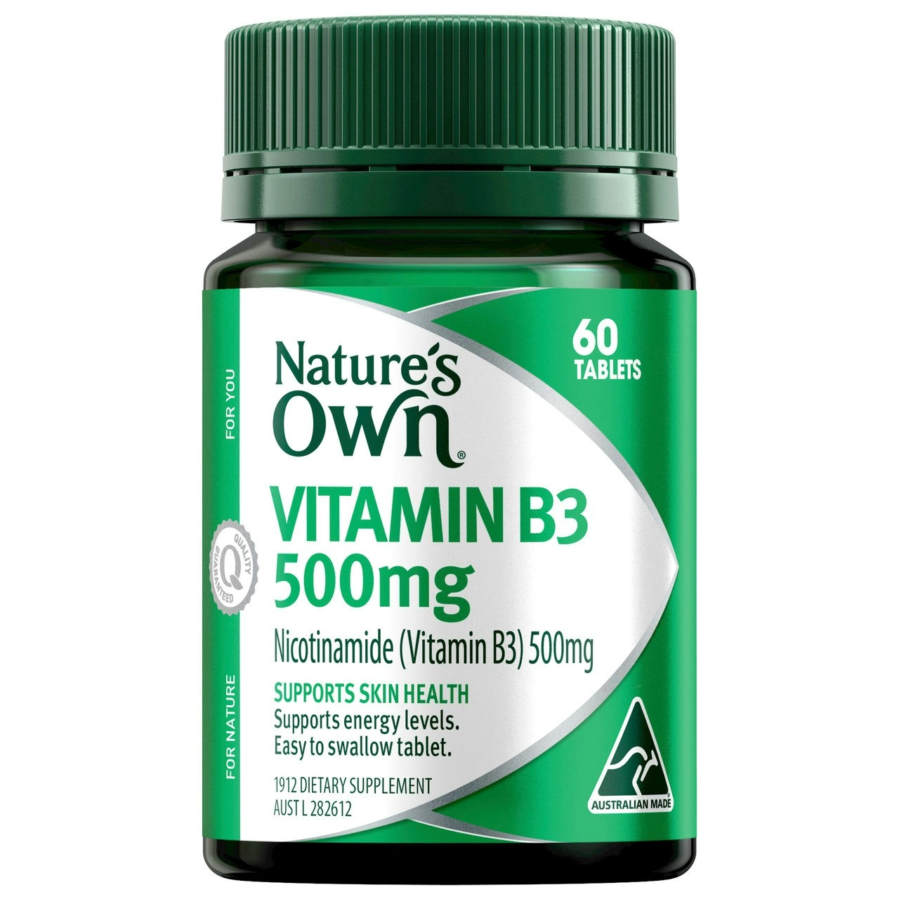 Nature's Own Vitamin B3 500mg