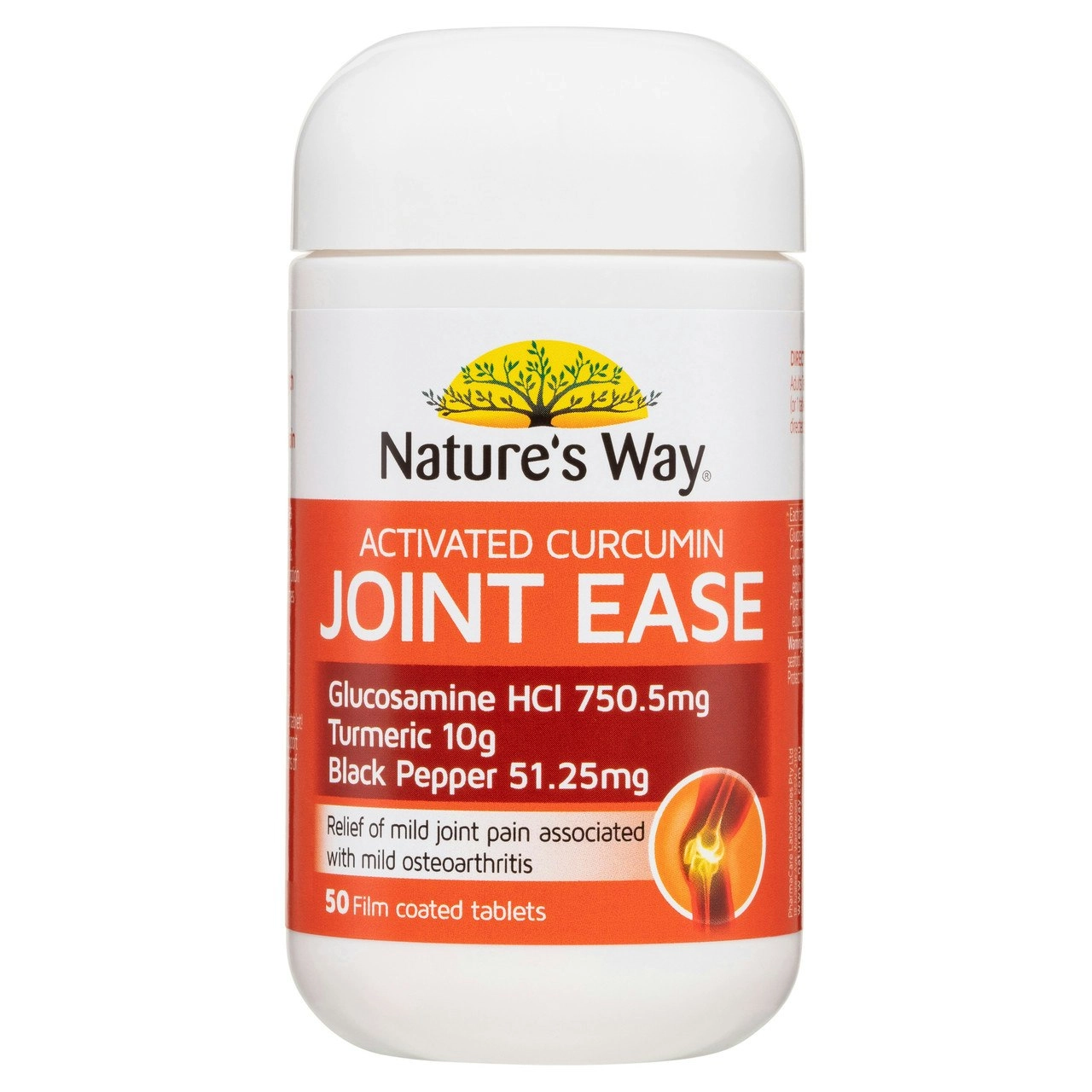 Nature's Way Activated Curcumin Turmeric Concentrate Joint Ease 50s