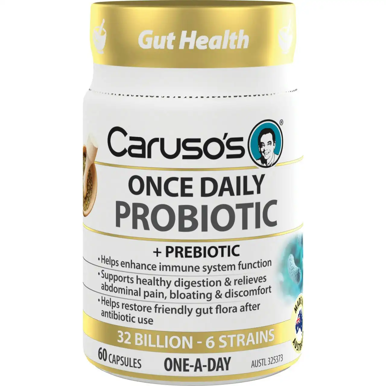 Caruso's Once Daily Probiotic + Prebiotic