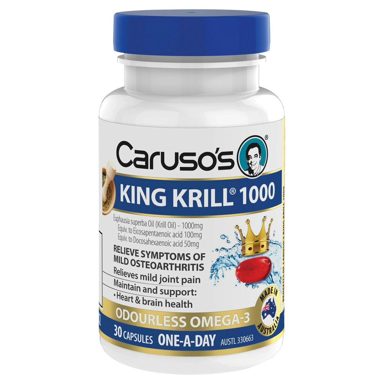 Caruso's King Krill 1000 30 Capsules