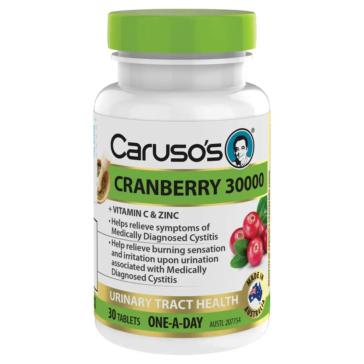 Caruso's Cranberry 30,000 30 Tablets