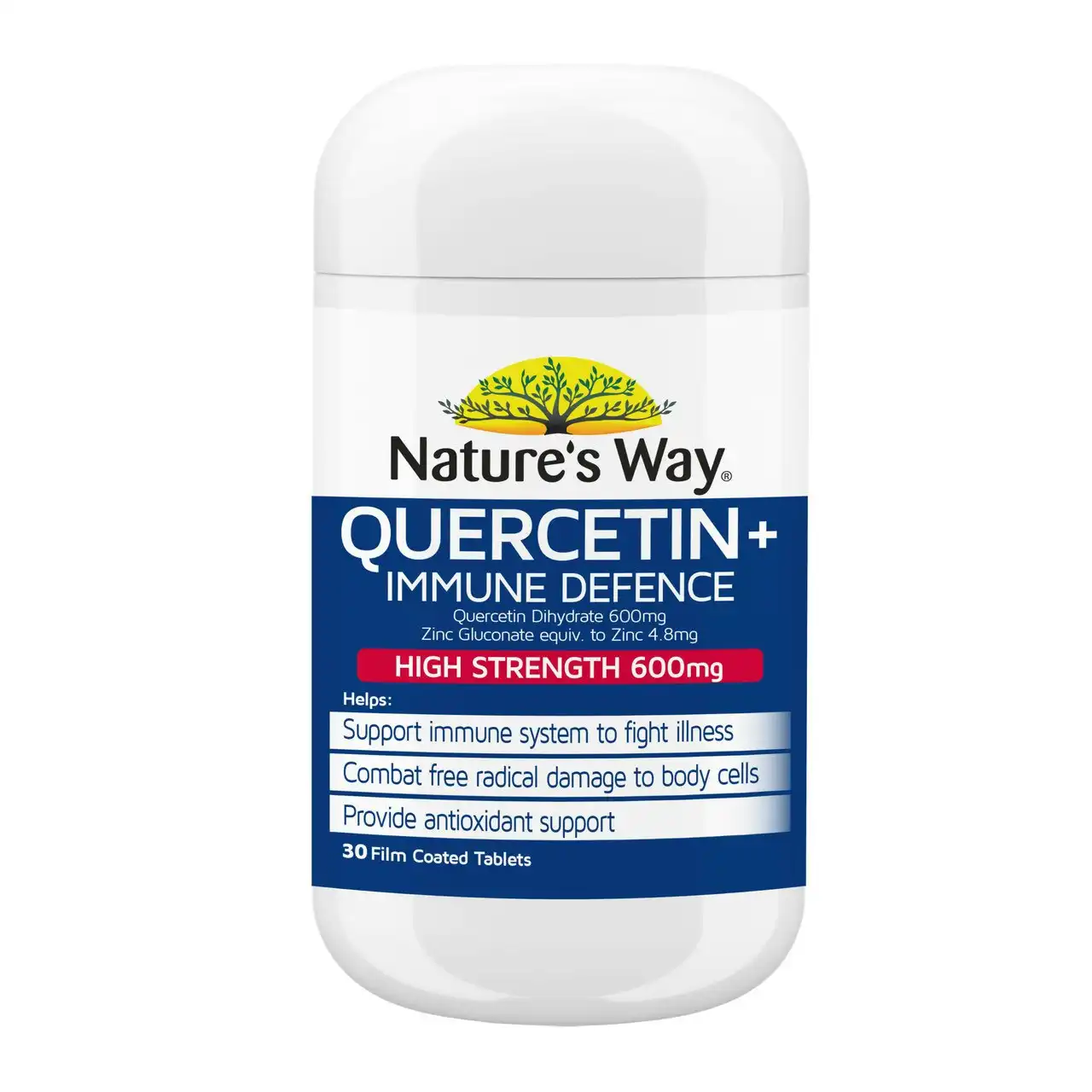 Nature's Way Quercetin+ Immune Defence 30 Tablets